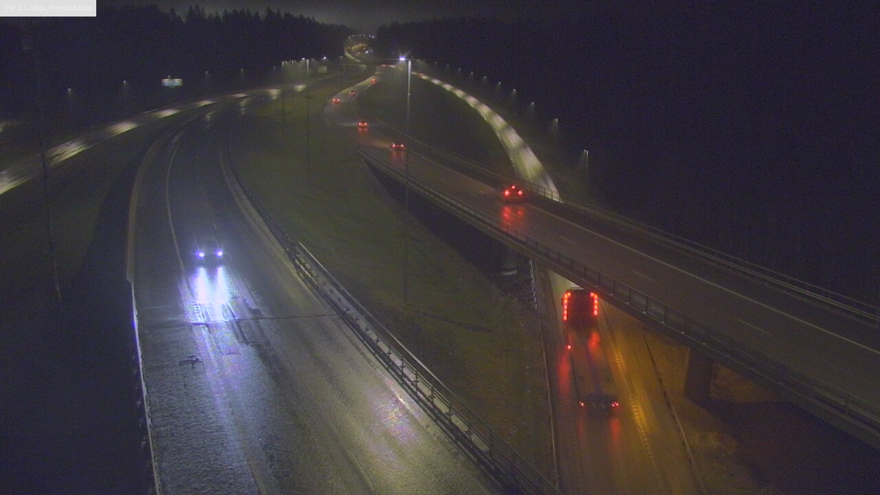 Weather Camera Image Väg 1 Lojo, Hevoskallio, Lohja, Uusimaa
