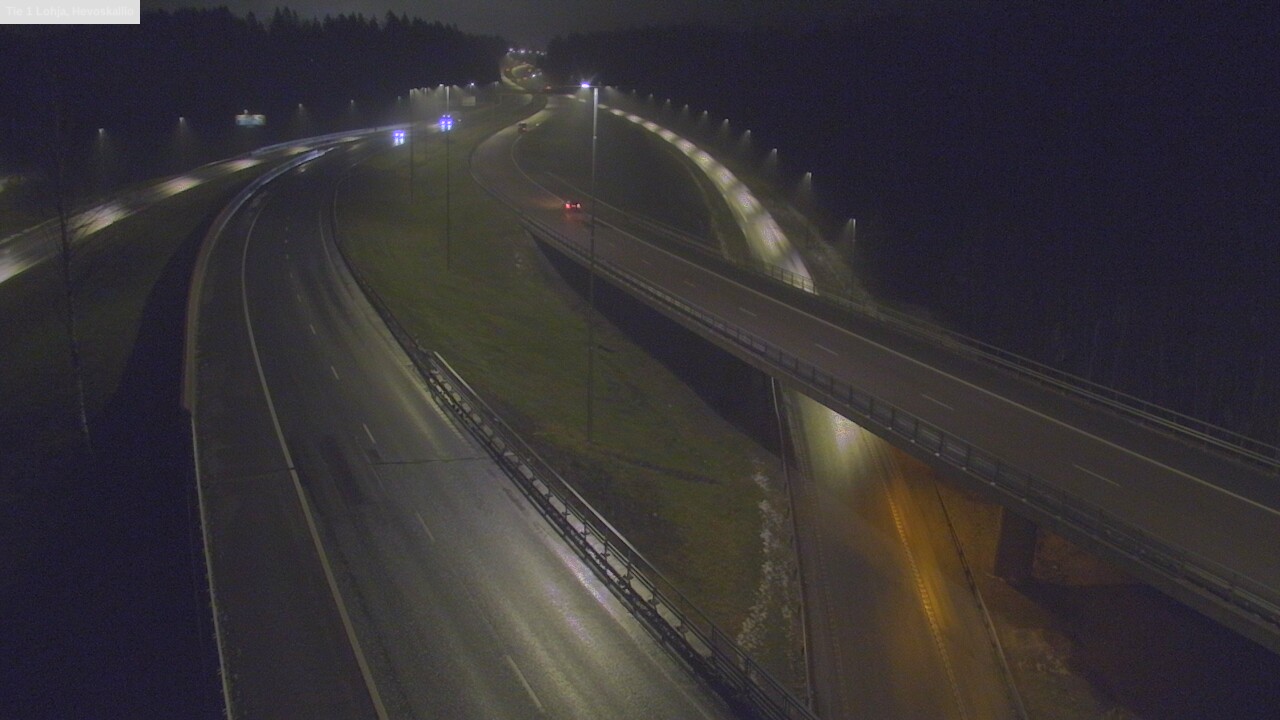 Weather Camera Image Road 1 Lohja, Hevoskallio, Lohja, Uusimaa