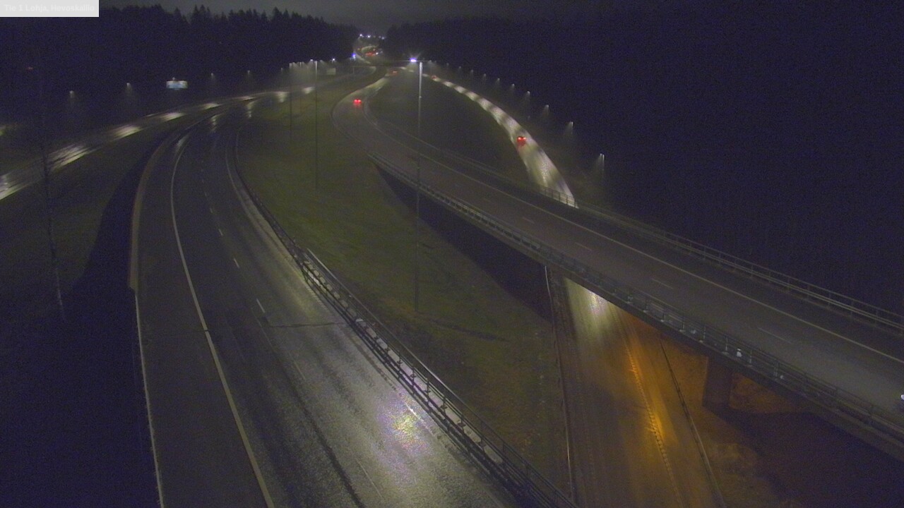 Weather Camera Image Väg 1 Lojo, Hevoskallio, Lohja, Uusimaa