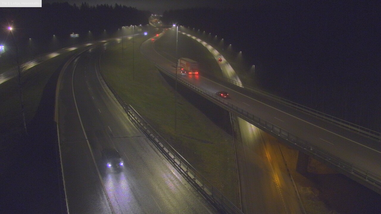 Weather Camera Image Väg 1 Lojo, Hevoskallio, Lohja, Uusimaa