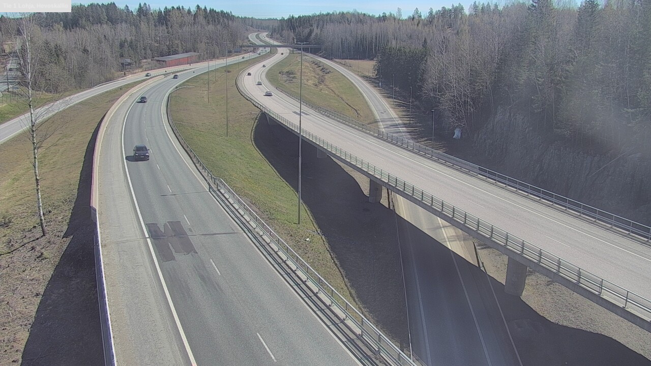 Kelikamerat Kuva Tie 1 Lohja, Hevoskallio, Lohja, Uusimaa