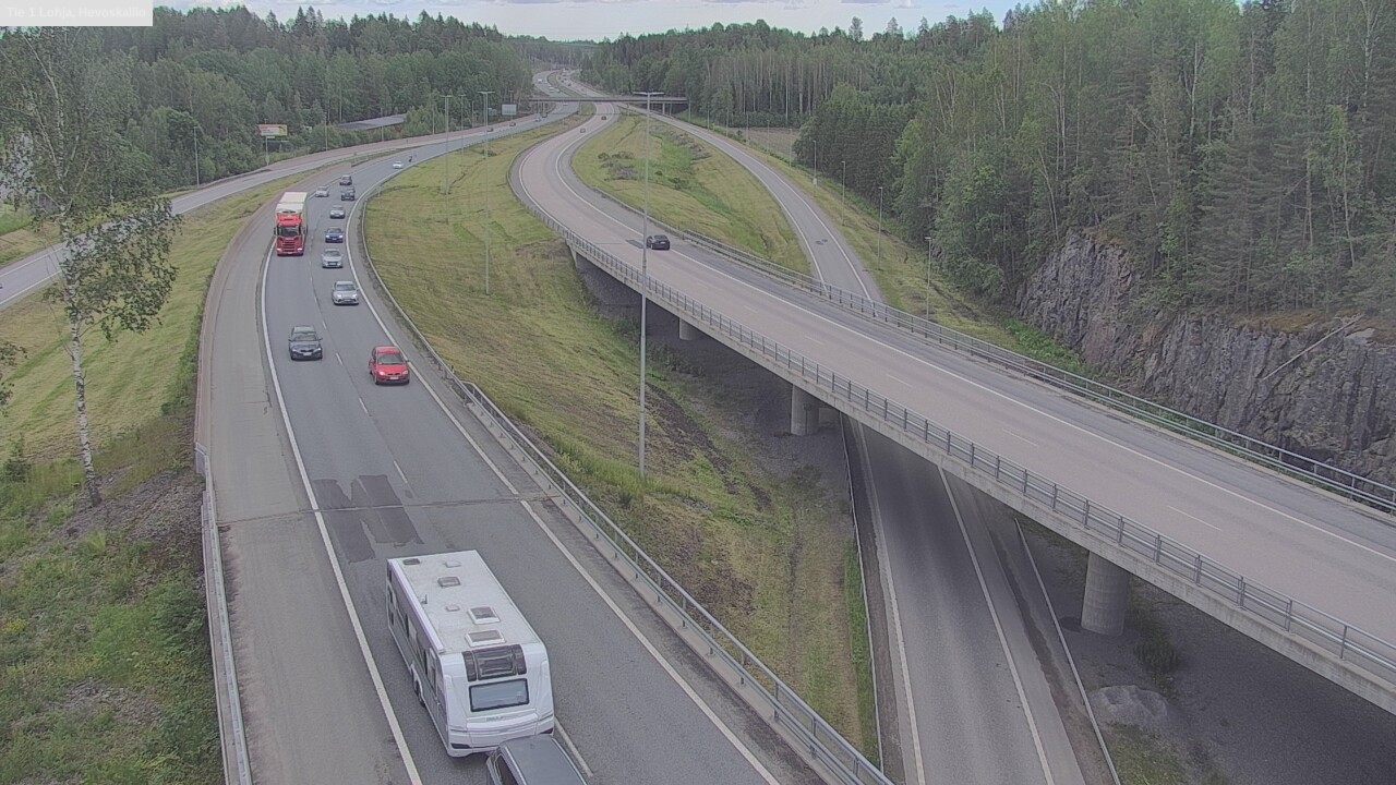 Kelikamerat Kuva Tie 1 Lohja, Hevoskallio, Lohja, Uusimaa