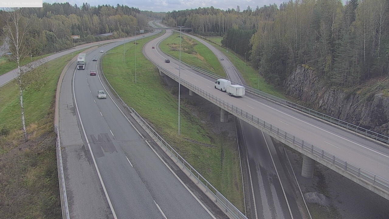 Kelikamerat Kuva Tie 1 Lohja, Hevoskallio, Lohja, Uusimaa
