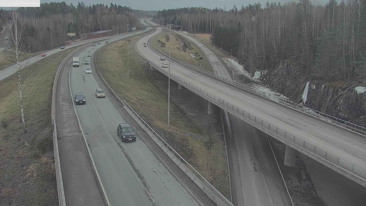 Kelikamerat Kuva Tie 1 Lohja, Hevoskallio, Lohja, Uusimaa