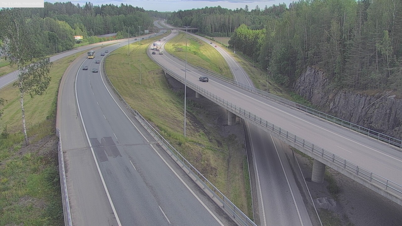 Kelikamerat Kuva Tie 1 Lohja, Hevoskallio, Lohja, Uusimaa