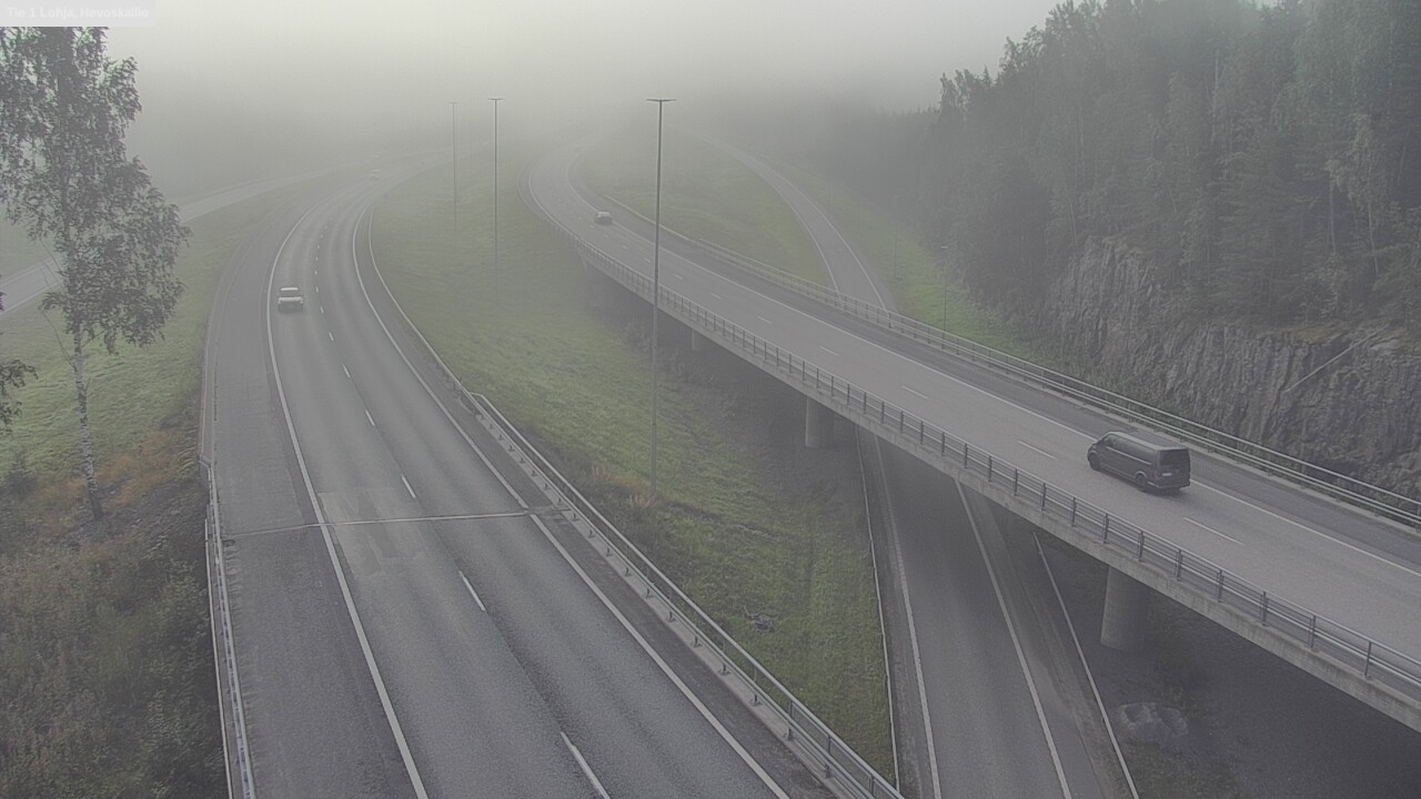 Weather Camera Image Road 1 Lohja, Hevoskallio, Lohja, Uusimaa