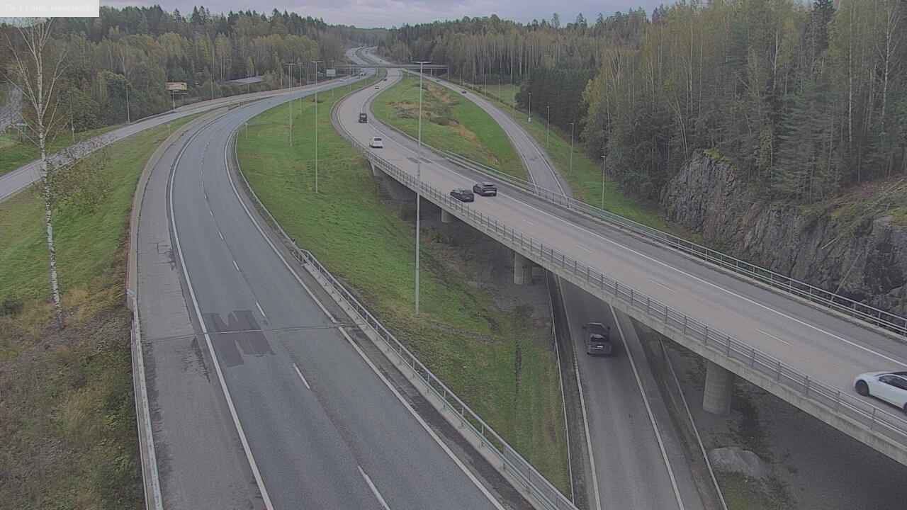 Kelikamerat Kuva Tie 1 Lohja, Hevoskallio, Lohja, Uusimaa