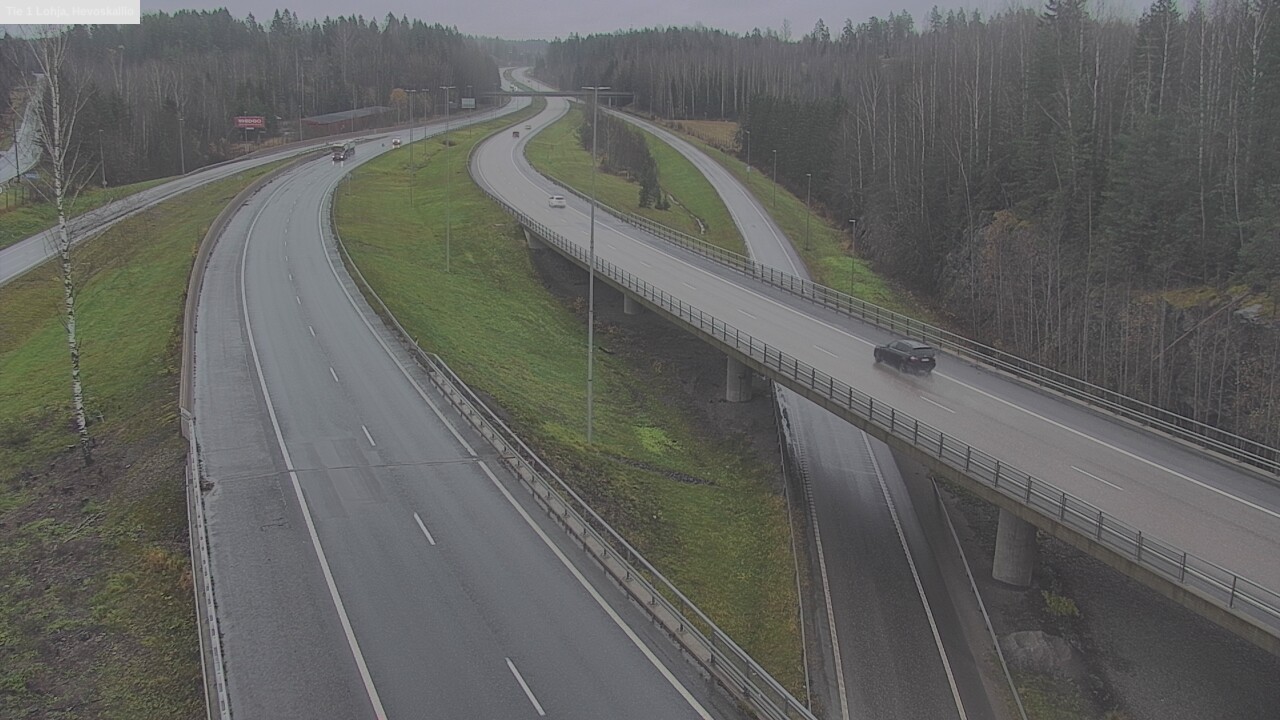 Kelikamerat Kuva Tie 1 Lohja, Hevoskallio, Lohja, Uusimaa