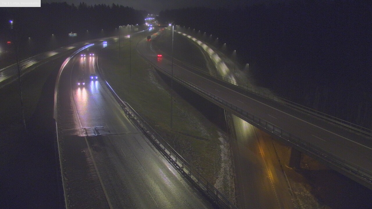 Weather Camera Image Road 1 Lohja, Hevoskallio, Lohja, Uusimaa