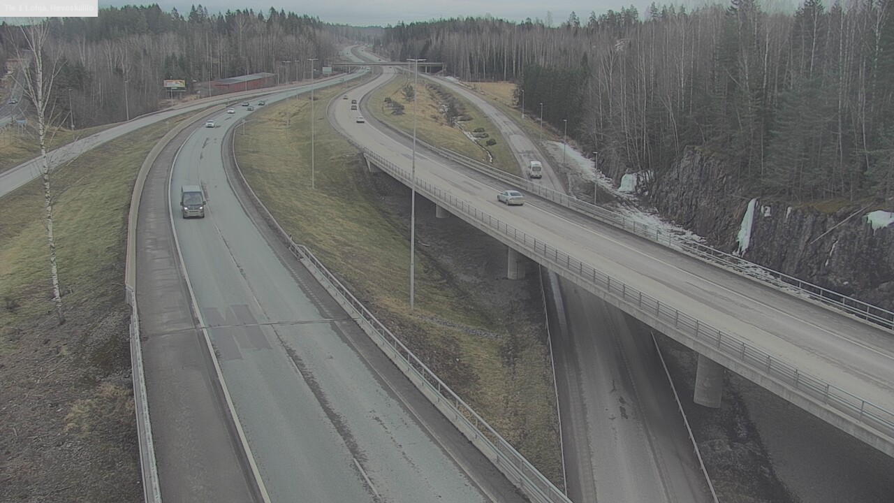 Kelikamerat Kuva Tie 1 Lohja, Hevoskallio, Lohja, Uusimaa