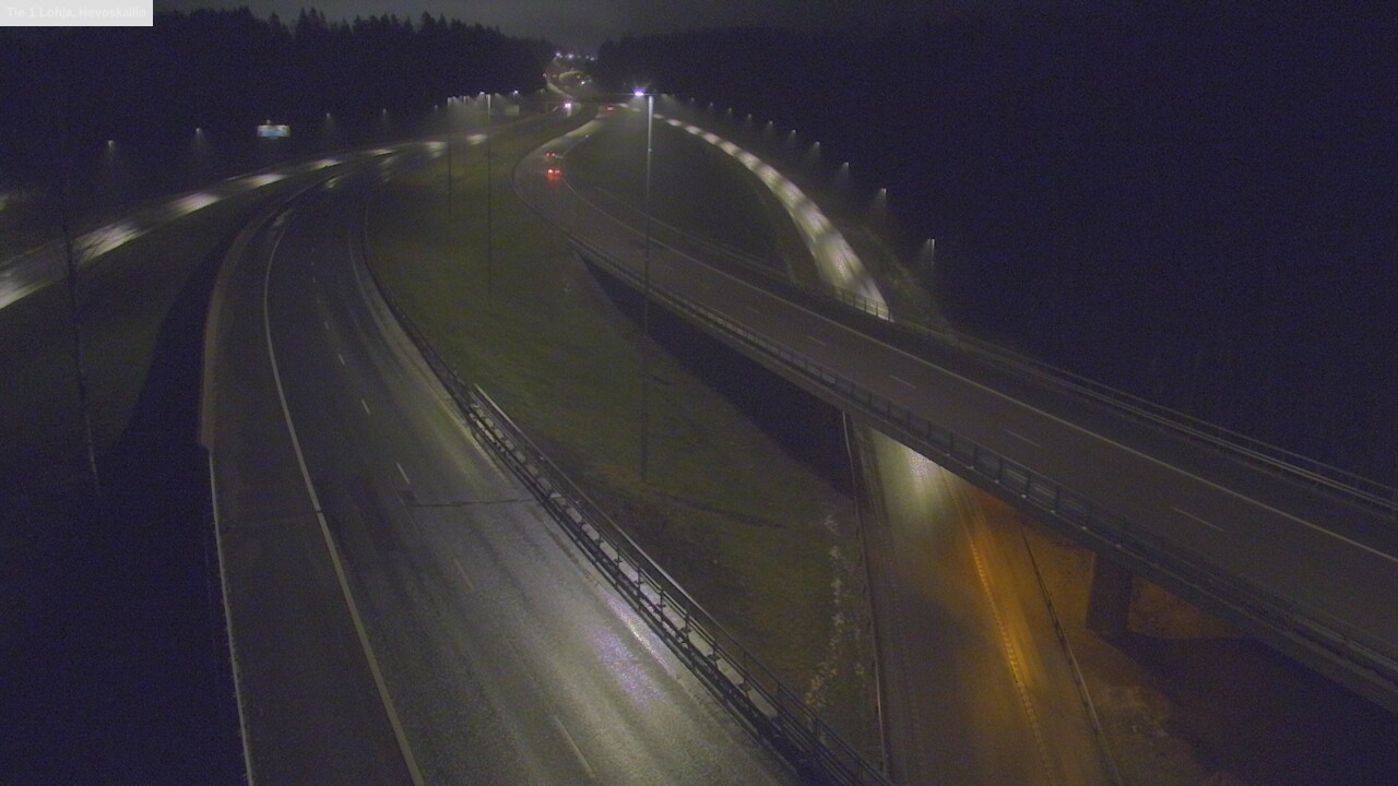 Weather Camera Image Road 1 Lohja, Hevoskallio, Lohja, Uusimaa