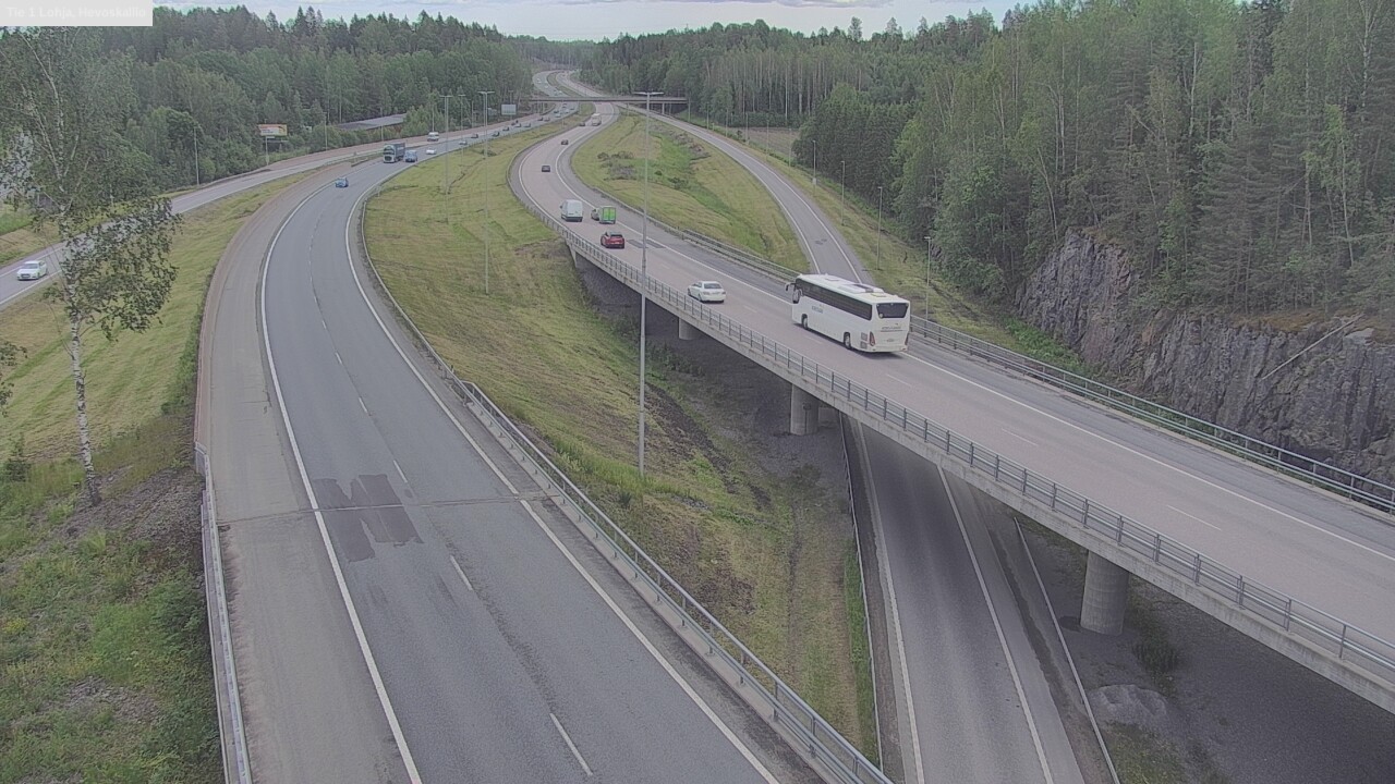 Kelikamerat Kuva Tie 1 Lohja, Hevoskallio, Lohja, Uusimaa
