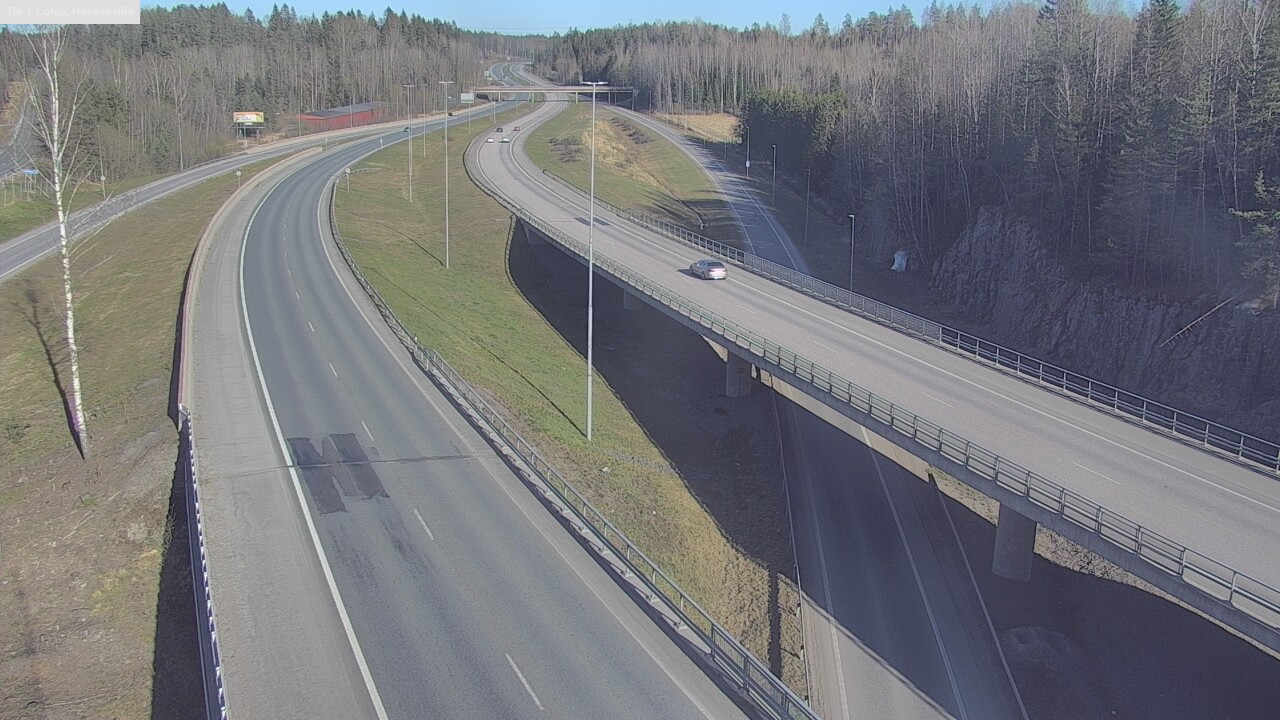 Kelikamerat Kuva Tie 1 Lohja, Hevoskallio, Lohja, Uusimaa