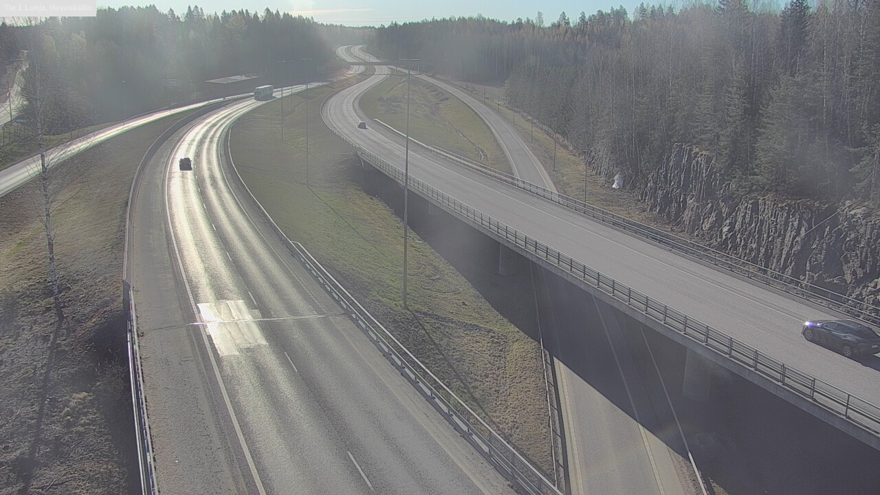 Kelikamerat Kuva Tie 1 Lohja, Hevoskallio, Lohja, Uusimaa