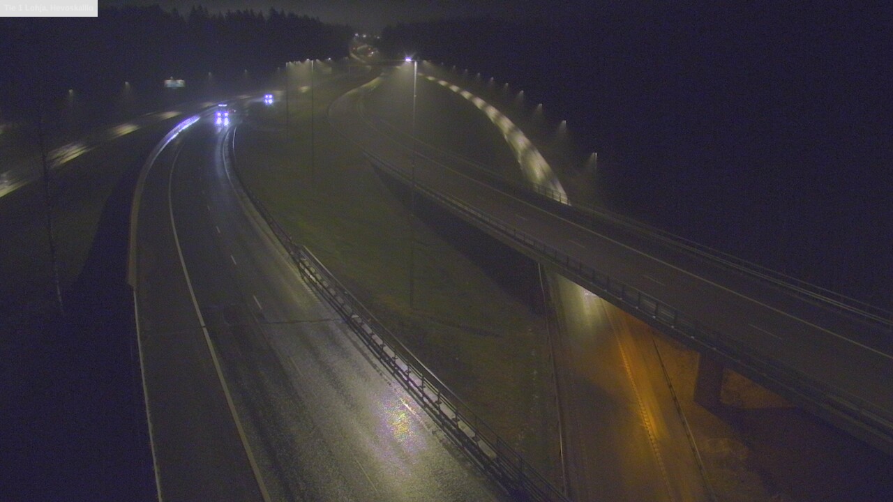 Weather Camera Image Road 1 Lohja, Hevoskallio, Lohja, Uusimaa