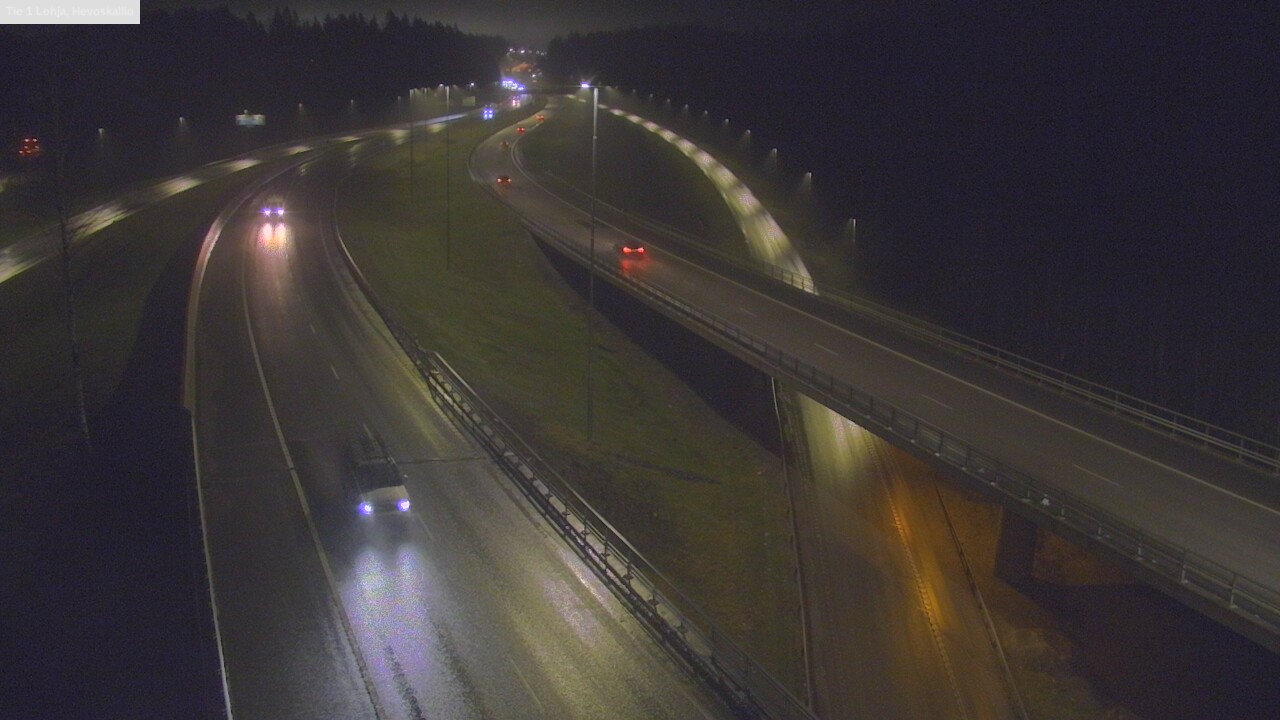 Weather Camera Image Väg 1 Lojo, Hevoskallio, Lohja, Uusimaa