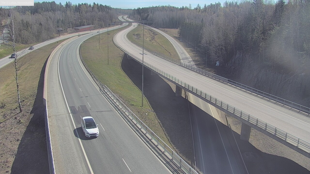 Kelikamerat Kuva Tie 1 Lohja, Hevoskallio, Lohja, Uusimaa