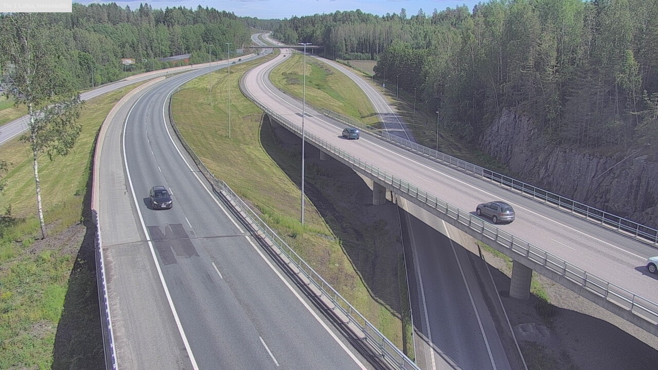 Kelikamerat Kuva Tie 1 Lohja, Hevoskallio, Lohja, Uusimaa