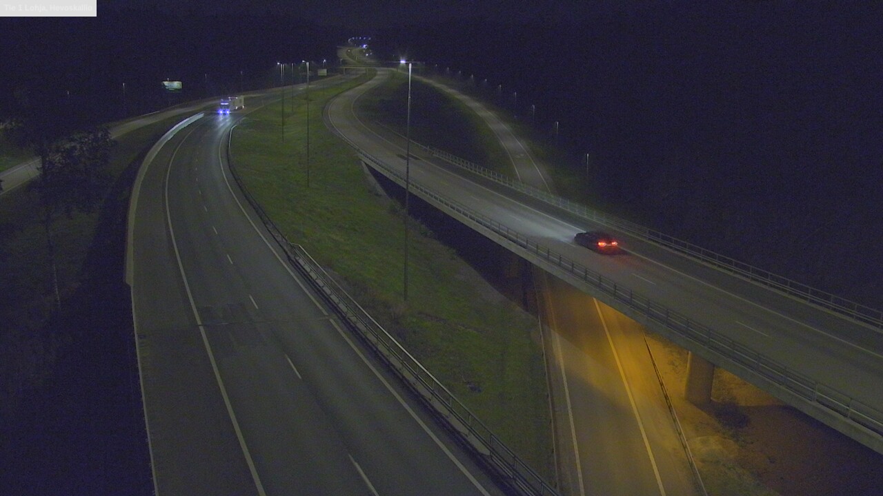 Weather Camera Image Road 1 Lohja, Hevoskallio, Lohja, Uusimaa