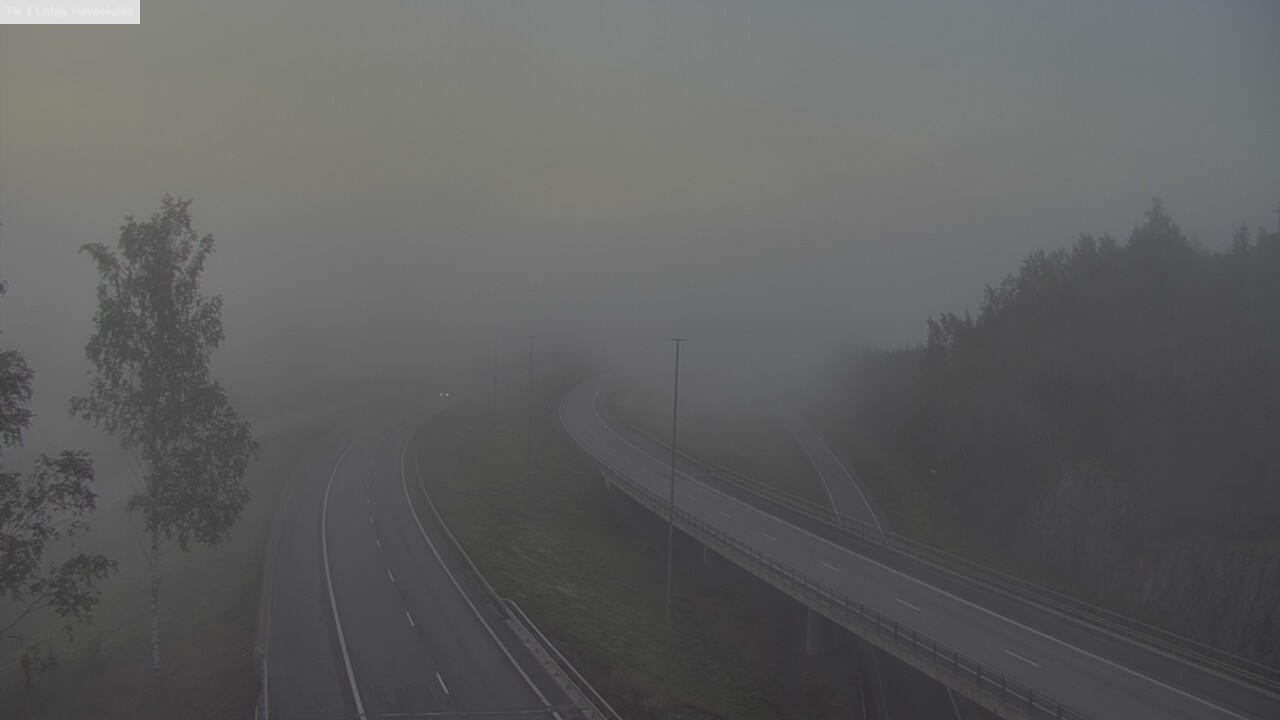 Weather Camera Image Road 1 Lohja, Hevoskallio, Lohja, Uusimaa
