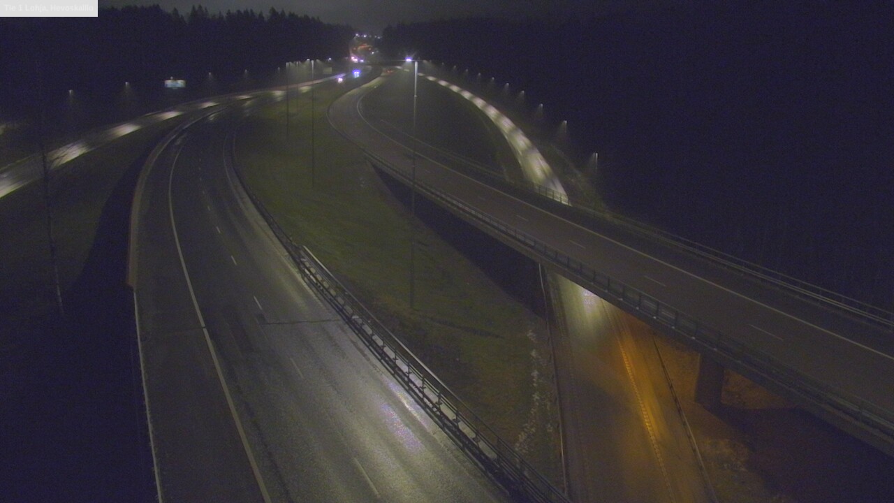 Weather Camera Image Road 1 Lohja, Hevoskallio, Lohja, Uusimaa