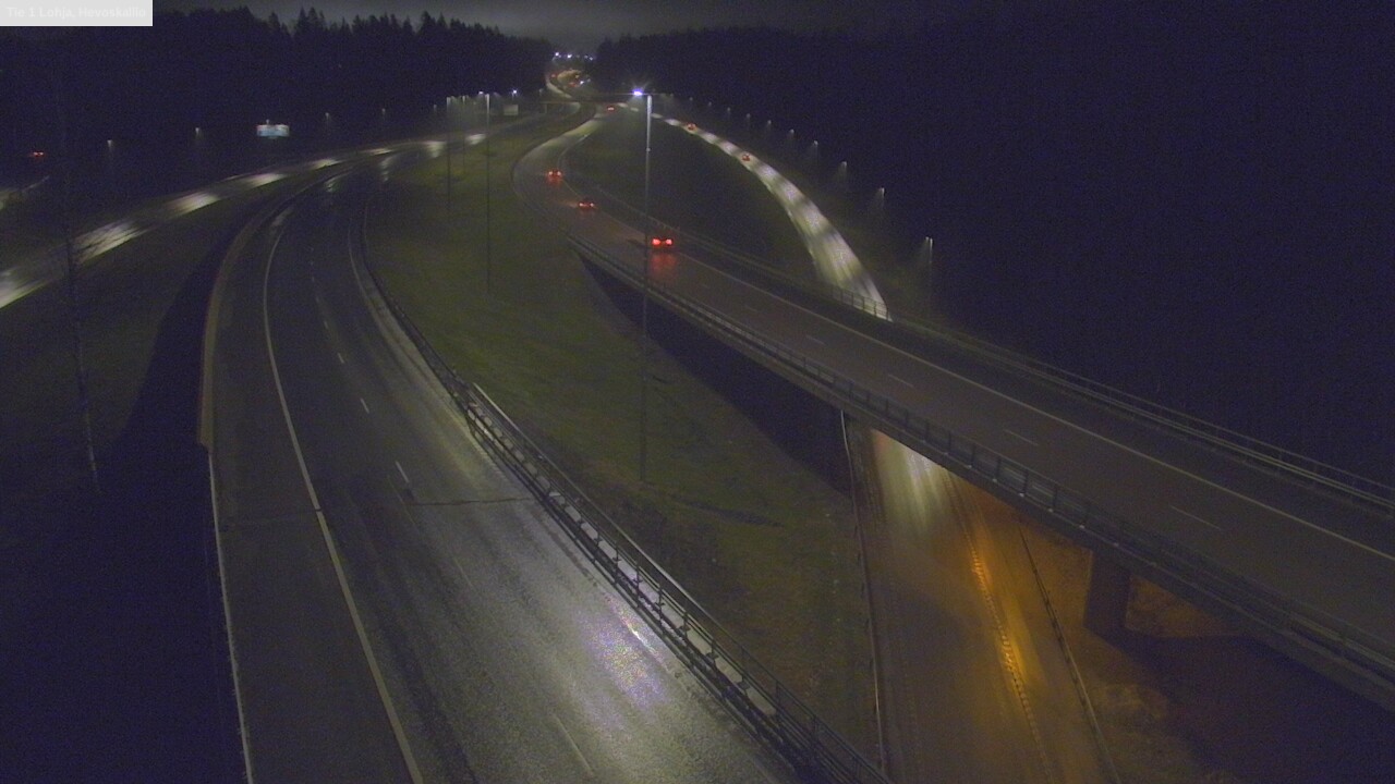 Weather Camera Image Väg 1 Lojo, Hevoskallio, Lohja, Uusimaa