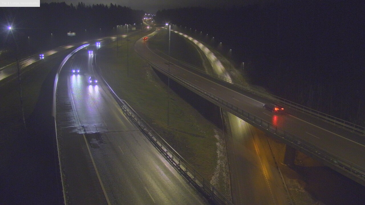 Weather Camera Image Road 1 Lohja, Hevoskallio, Lohja, Uusimaa