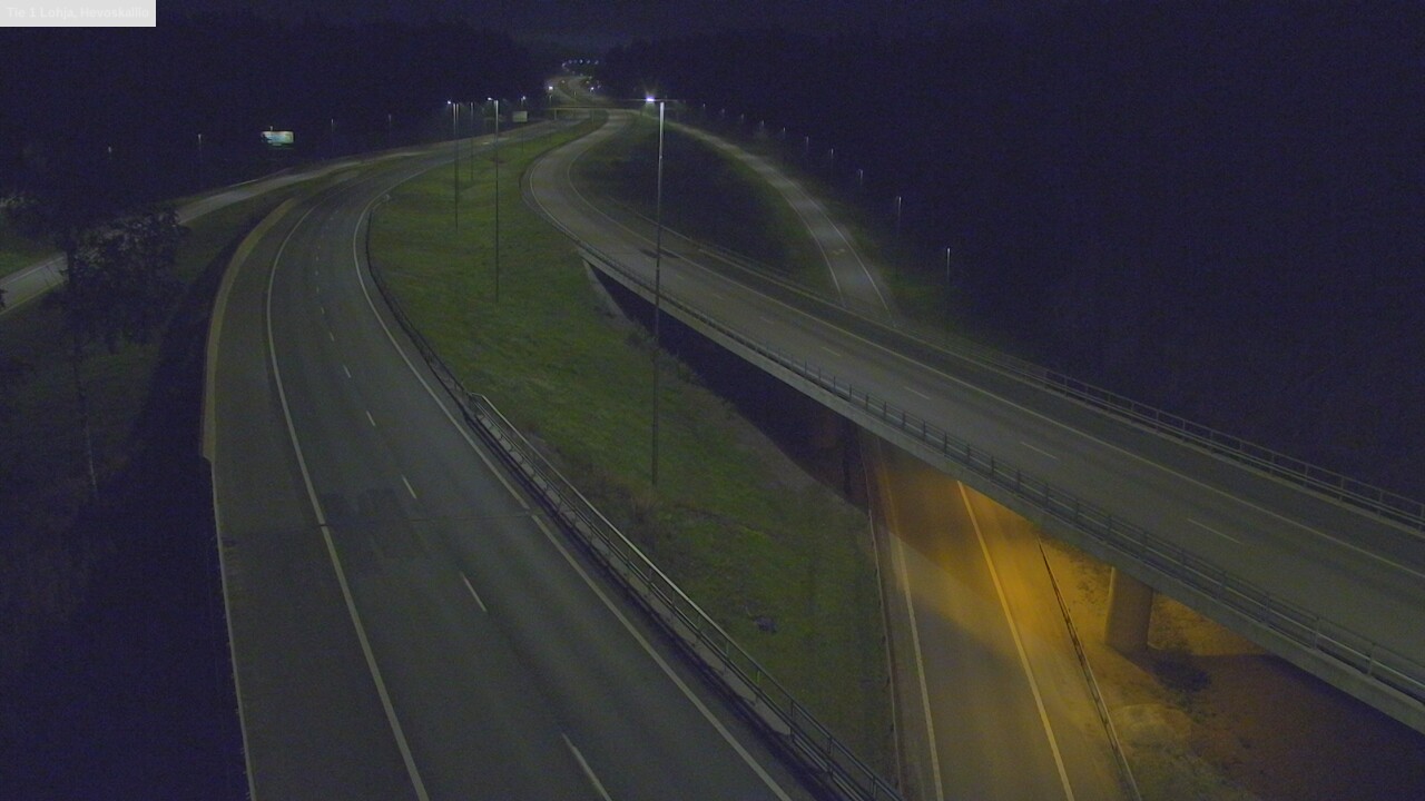 Weather Camera Image Road 1 Lohja, Hevoskallio, Lohja, Uusimaa
