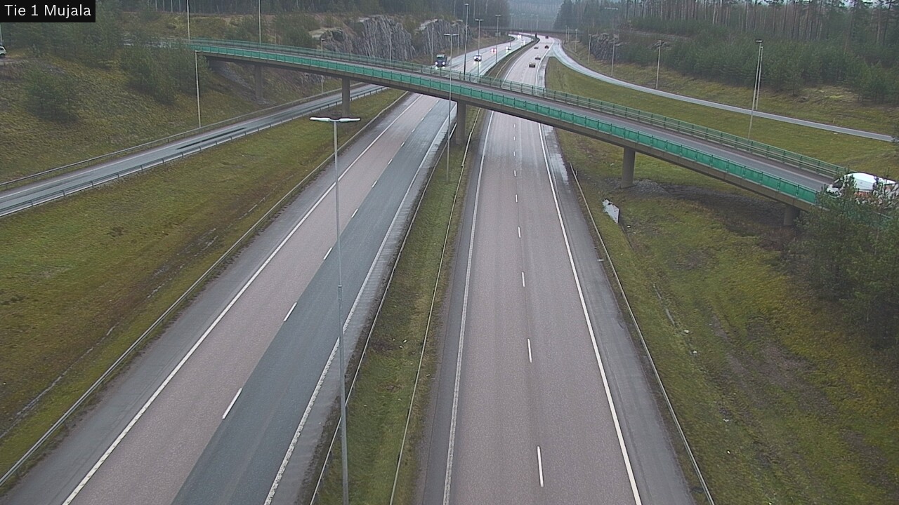 Weather Camera Image Väg 1 Lojo, Muijala, Lohja, Uusimaa