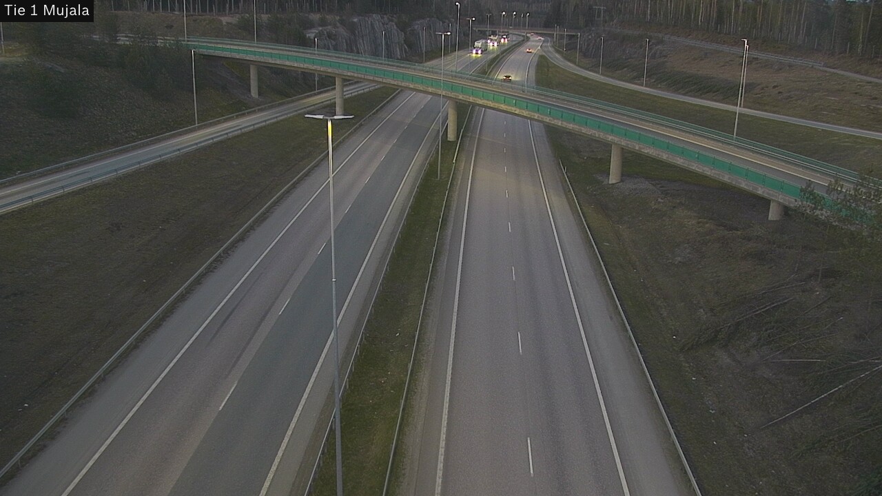 Weather Camera Image Väg 1 Lojo, Muijala, Lohja, Uusimaa