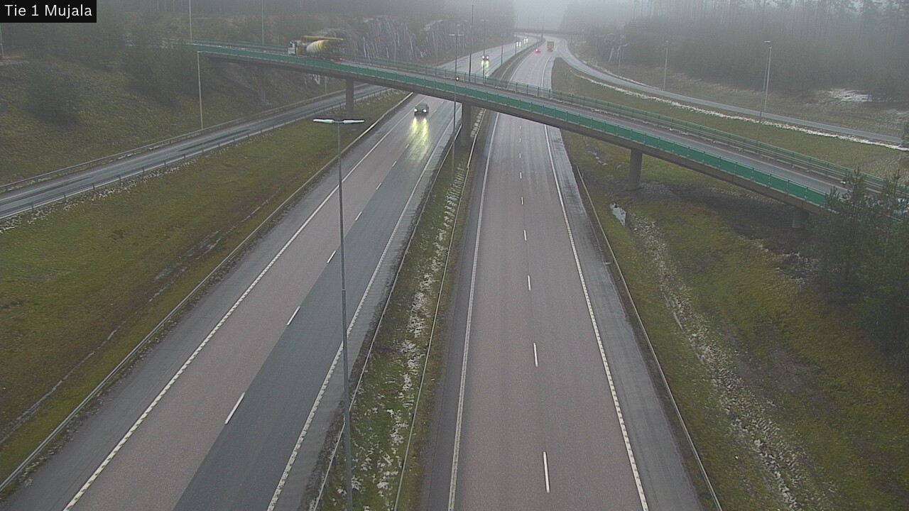 Weather Camera Image Väg 1 Lojo, Muijala, Lohja, Uusimaa