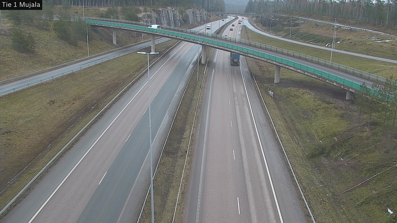 Weather Camera Image Road 1 Lohja, Muijala, Lohja, Uusimaa