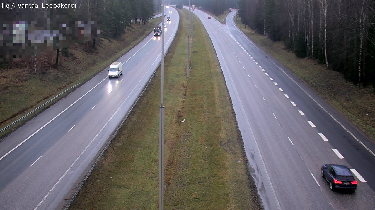 Weather Camera Image Väg 4 Vanda Alkärr, Vantaa, Uusimaa