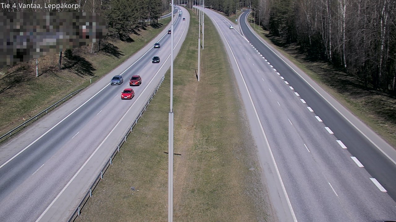 Kelikamerat Kuva Tie 4 Vantaa Leppäkorpi, Vantaa, Uusimaa