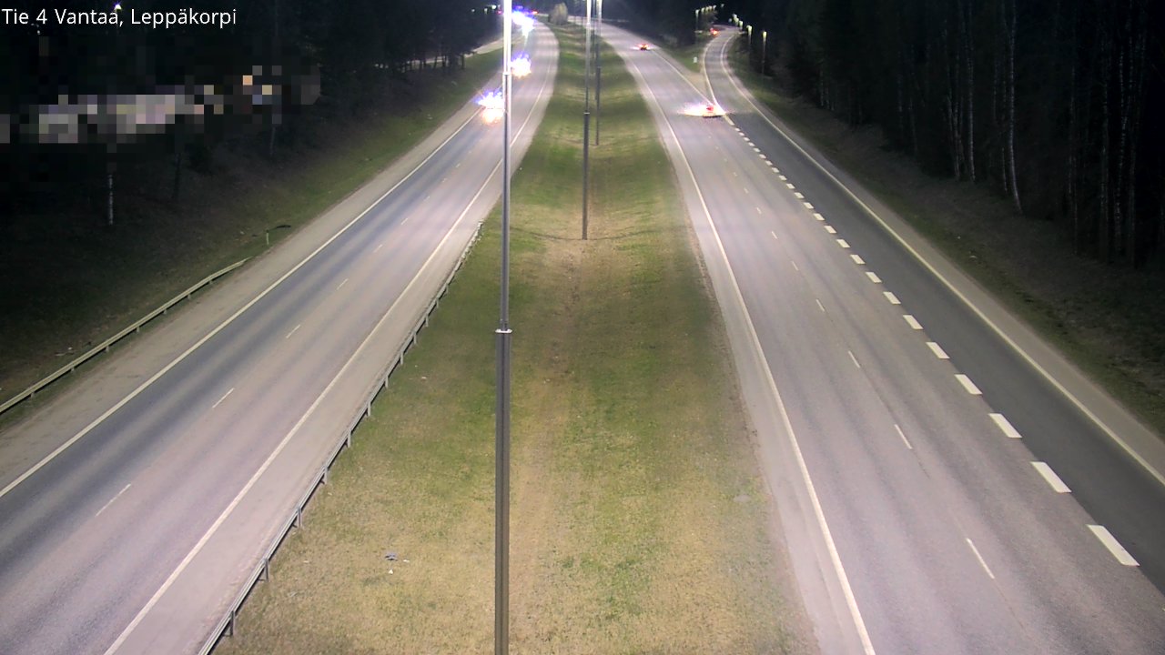 Weather Camera Image Road 4 Vantaa Leppäkorpi, Vantaa, Uusimaa