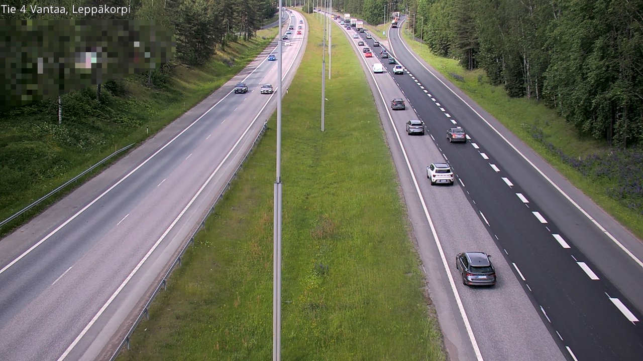 Kelikamerat Kuva Tie 4 Vantaa Leppäkorpi, Vantaa, Uusimaa