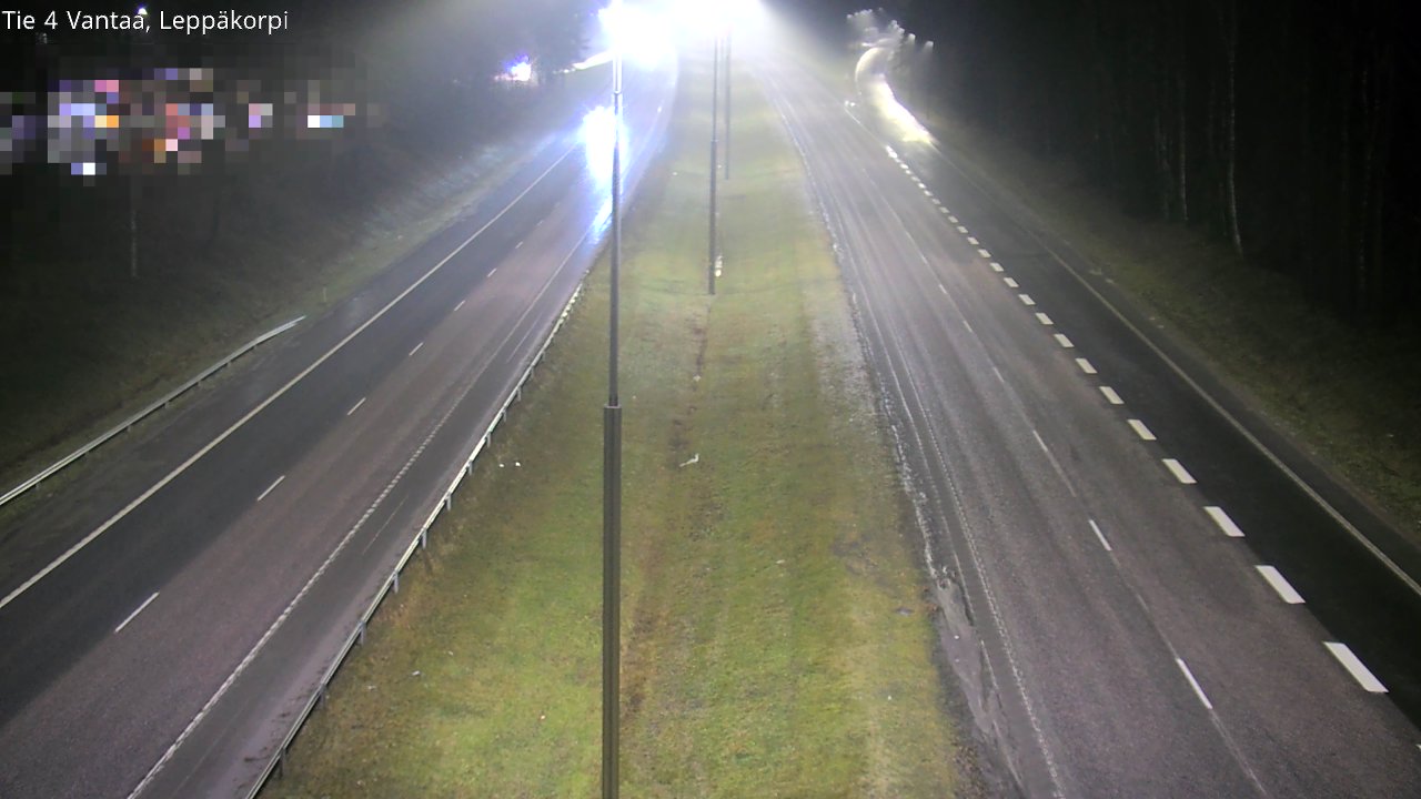 Weather Camera Image Väg 4 Vanda Alkärr, Vantaa, Uusimaa