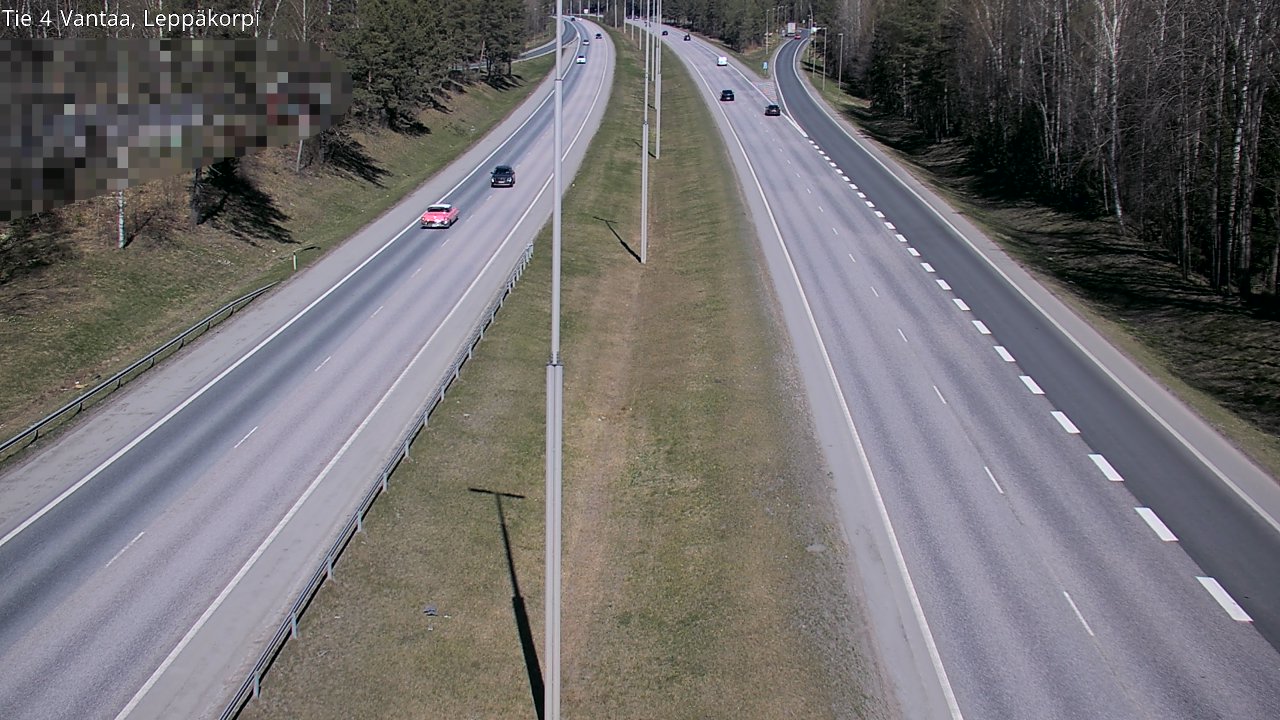 Kelikamerat Kuva Tie 4 Vantaa Leppäkorpi, Vantaa, Uusimaa