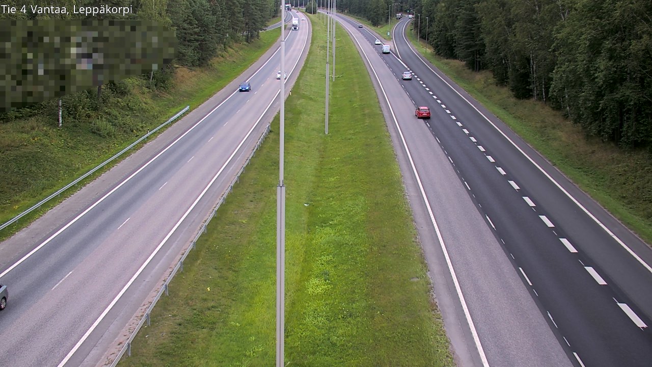 Weather Camera Image Road 4 Vantaa Leppäkorpi, Vantaa, Uusimaa