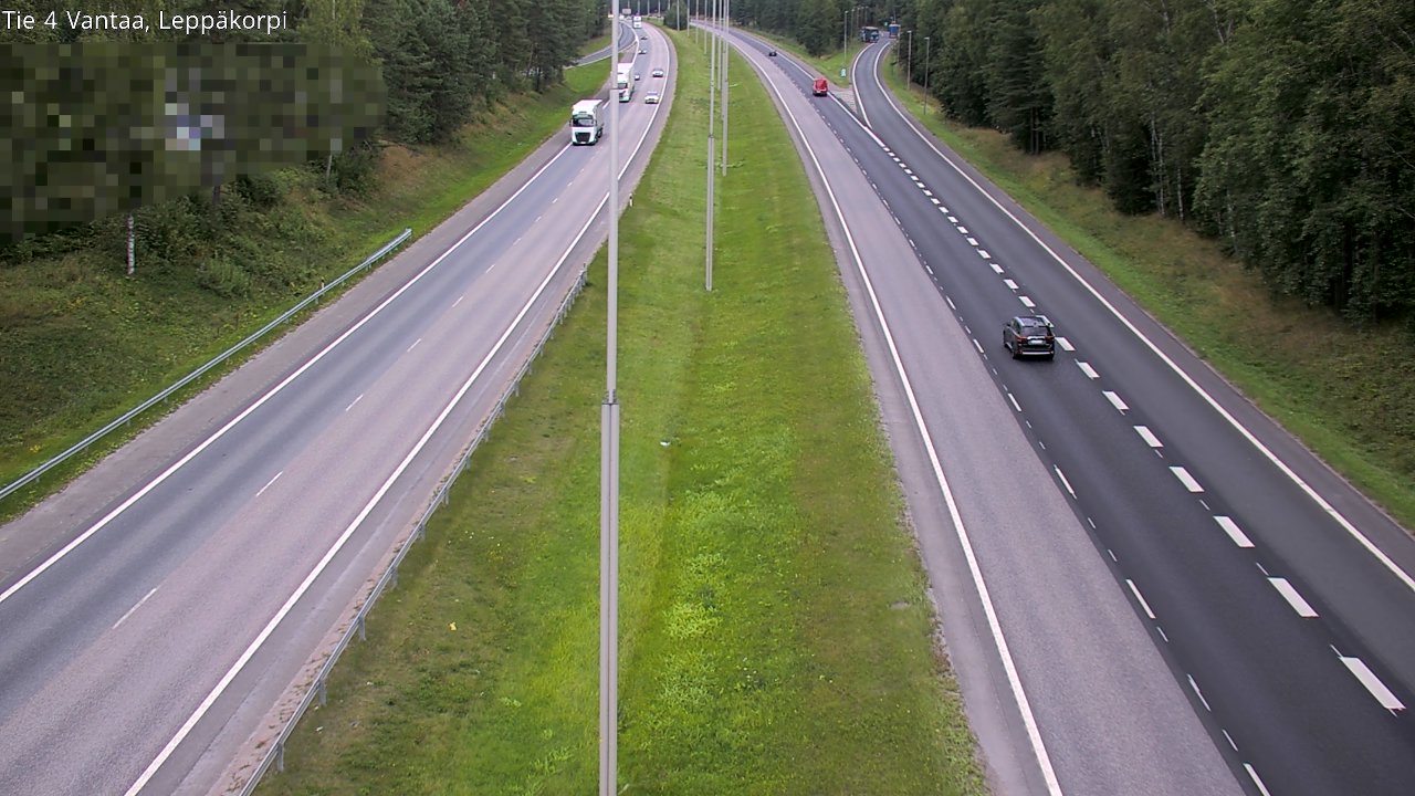 Weather Camera Image Road 4 Vantaa Leppäkorpi, Vantaa, Uusimaa