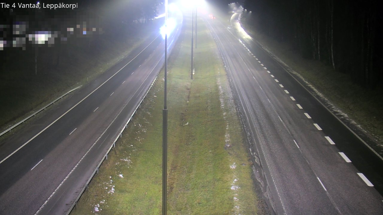 Weather Camera Image Väg 4 Vanda Alkärr, Vantaa, Uusimaa