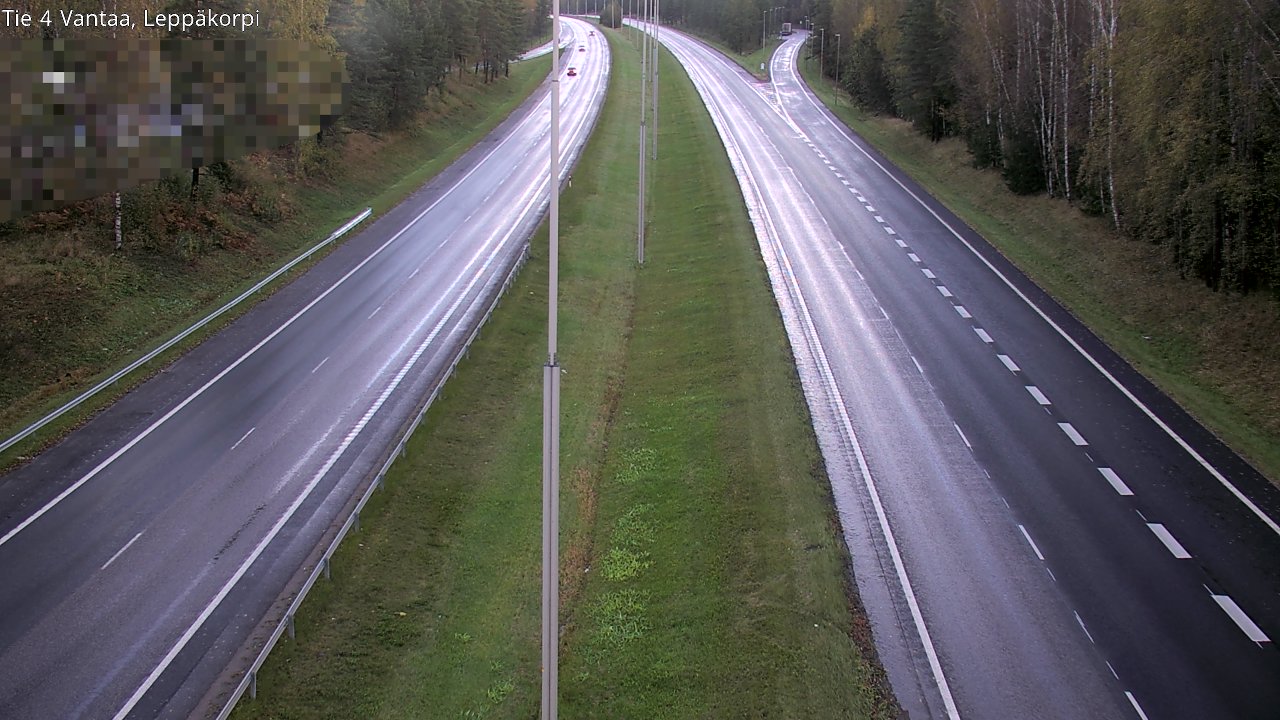 Weather Camera Image Road 4 Vantaa Leppäkorpi, Vantaa, Uusimaa