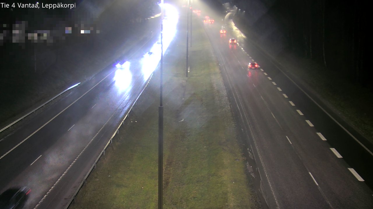 Weather Camera Image Väg 4 Vanda Alkärr, Vantaa, Uusimaa