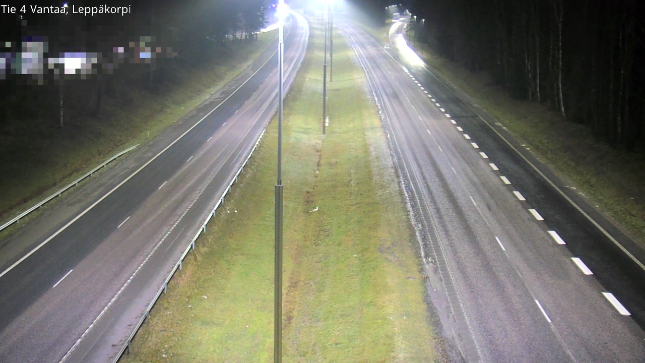 Weather Camera Image Väg 4 Vanda Alkärr, Vantaa, Uusimaa