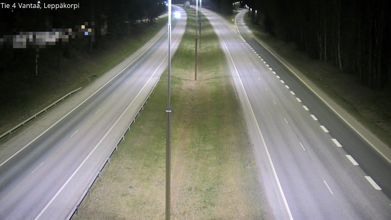 Weather Camera Image Road 4 Vantaa Leppäkorpi, Vantaa, Uusimaa