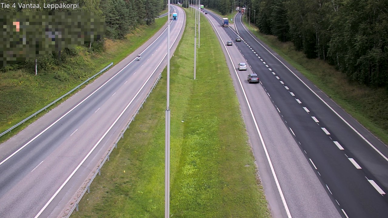 Weather Camera Image Road 4 Vantaa Leppäkorpi, Vantaa, Uusimaa