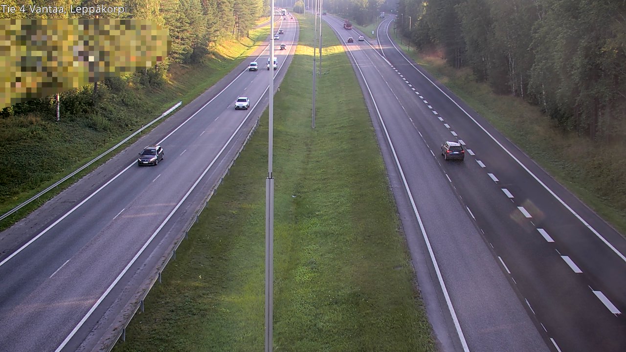 Weather Camera Image Road 4 Vantaa Leppäkorpi, Vantaa, Uusimaa