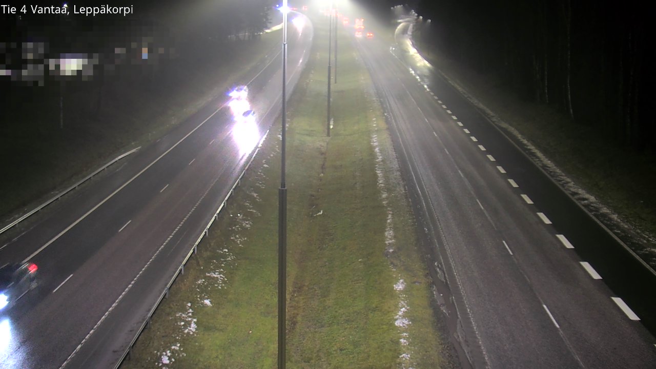 Weather Camera Image Väg 4 Vanda Alkärr, Vantaa, Uusimaa