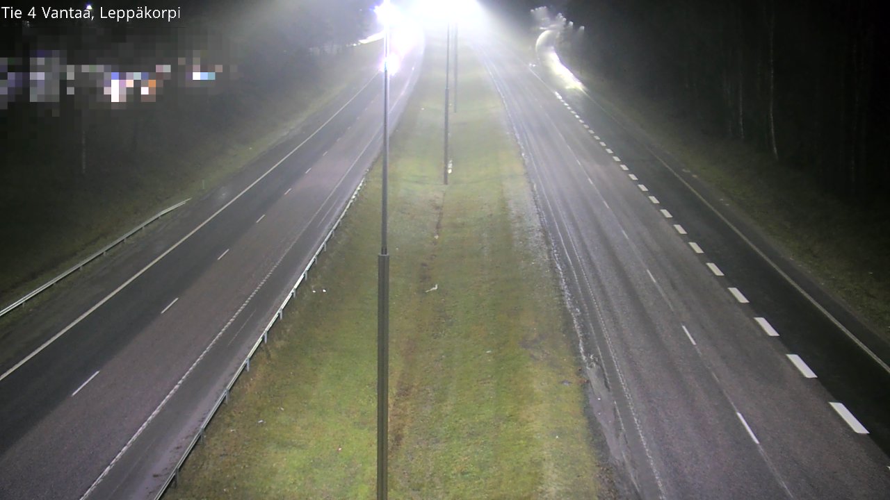 Weather Camera Image Väg 4 Vanda Alkärr, Vantaa, Uusimaa