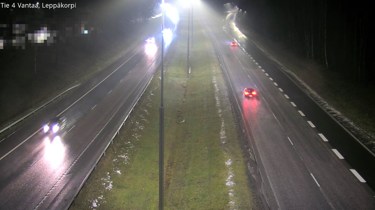 Weather Camera Image Väg 4 Vanda Alkärr, Vantaa, Uusimaa